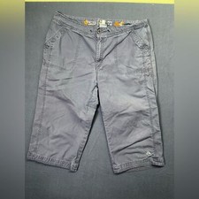 Nike ACG Equipment Capri Pants Gray Women 12 Y2K Vintage cool Hip casual 1394