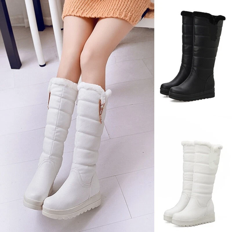 Knee high walking store boots ladies