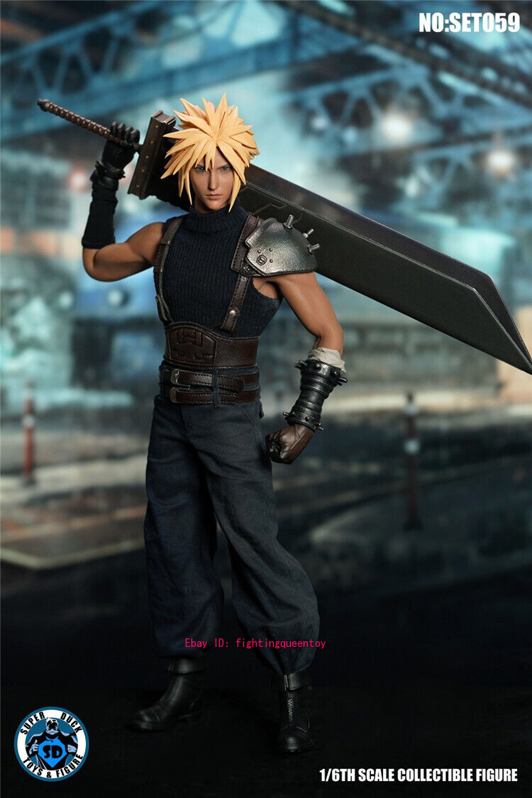 SUPER DUCK SET059 Cloud Strife 1/6 Scale Action Figure Model