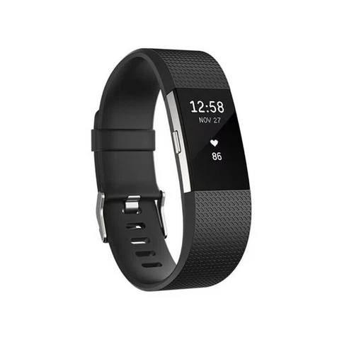 NEW Fitbit Charge 2 HR Fitness Activity Tracker- Black/Blue/Purple/Gold- (S + L) - Picture 8 of 12