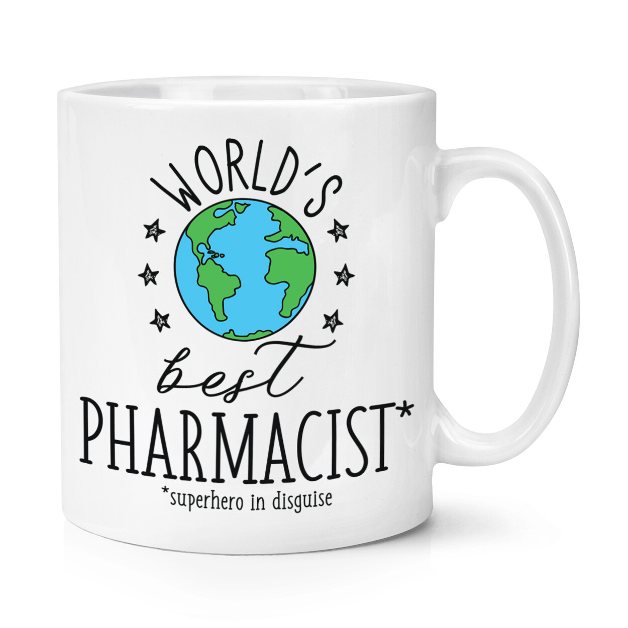 World's Best Pharmacist 10oz Mug Cup Funny Joke Favourite Chemist Pharmacy