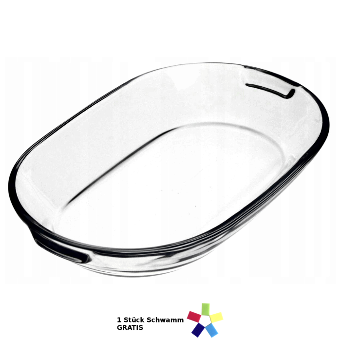 Auflaufform Glasbräter Ofenform Tiramisu Lasagne Form Kuchenform 26x17 cm