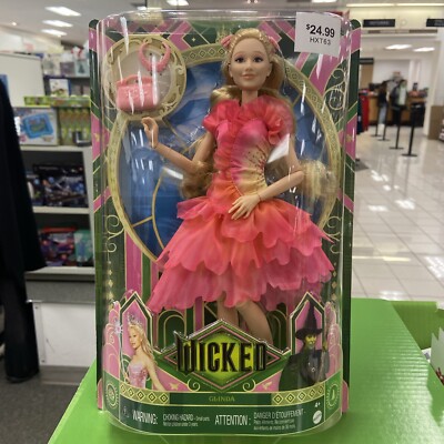   COLLECTIBLE Mattel Wicked Movie Glinda Fashion Doll + Parts - URL MISPRINT