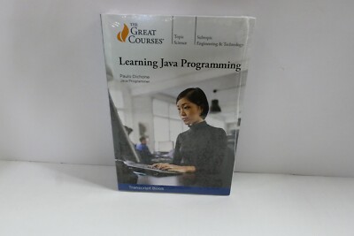 Learning Java Programming Course Transcript Book The Great Courses BRAND NEW!!