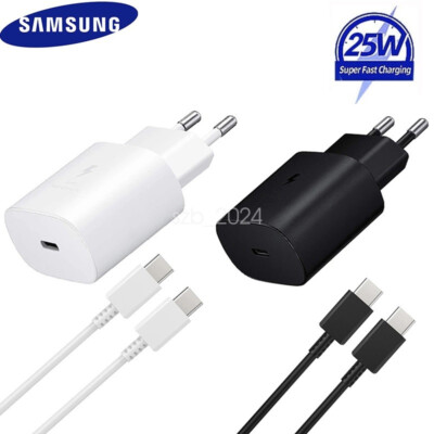 Original Samsung 25W Super Schnellladegerät Netzteil USB-C Galaxy A54 S23 S24 5G