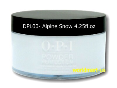 OPI POWDER PERFECTION Dip Color DPL00- Alpine Snow 4.25fl.oz