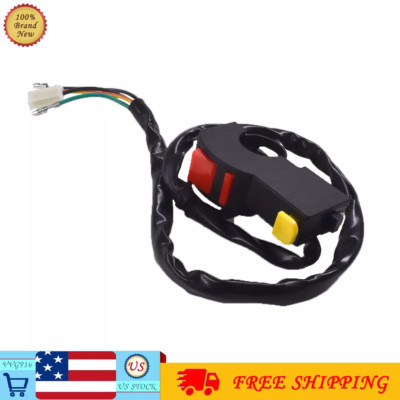 Start Starter Stop On Off Kill Switch Motorcycle Dirt Pit Quad Bike H/P