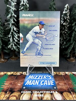 1992 Score Pinnacle Baseball Ryne Sandberg Cubs Technician Infield 617