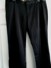 Guess Ladies Size 27" Waist Black Pants-Stretch-Skinny Legs-EUC