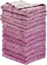 12PCS Kitchen Towels Dish Towels, Multipurpose Reusable Dish Cloths, Double-Side