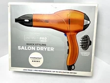 InfinitiPRO by Conair Ionic Quick Styling Salon Hair Dryer - Orange