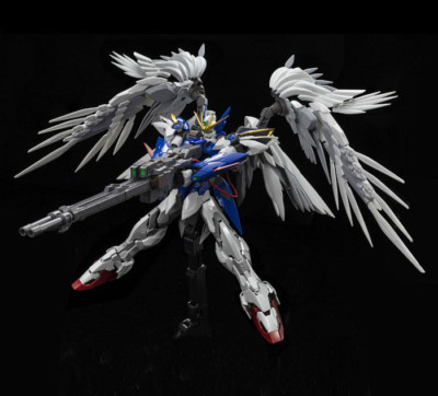 Bandai 1/100 HiRM-002 XXXG-00W0 Wing Gundam Zero EW | eBay