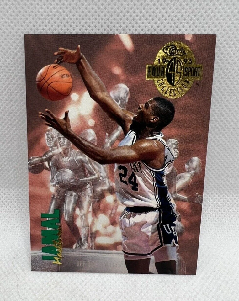 Jamal Mashburn 1995 Classic Four Sport Jamal Mashburn Rookie Card - Image 4 of 4