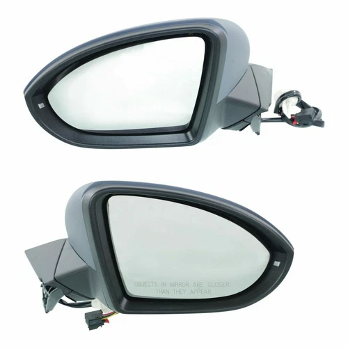 Set Of 2 Power Mirror Manual Folding Heated For 2015-2020 Volkswagen Gti Golf
