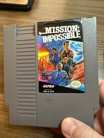 Nintendo NES Lot of 2 Games NES Play Action Football + Mission: Impossible