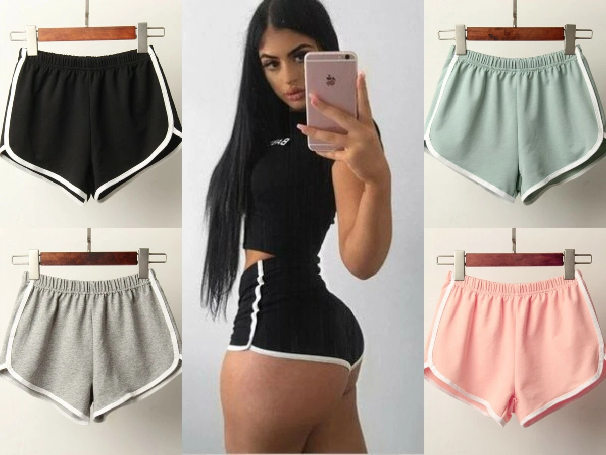 Incierto Permuta tienda de comestibles Pantalones Cortos Deportivos Para Mujer Casual Moda Leggings Short Women  Gym | eBay