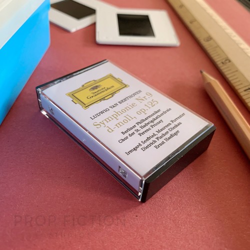 Cosplay Display Prop: Clockwork Orange - Prop Beethoven Mini-Cassette Tape - Picture 3 of 4