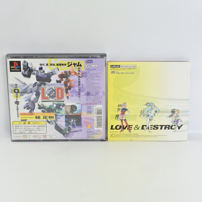 LOVE and DESTROY LxD PS1 Playstation For JP System 2628 p1 | eBay