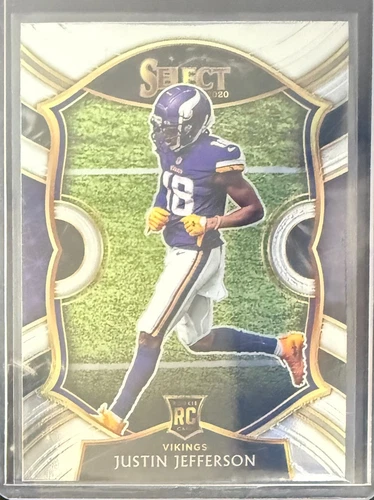 2020 Panini Select - Concourse Justin Jefferson #61 (RC)
