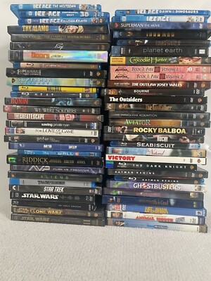 REDUCED! DVDs/Blu-Rays...Pick as many as you want!