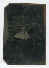 BABY, VERY SMALL. TINTYPE.