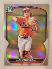 2023 Bowman Chrome Prospect Refractor Jackson Holliday /499 Parallel Orioles