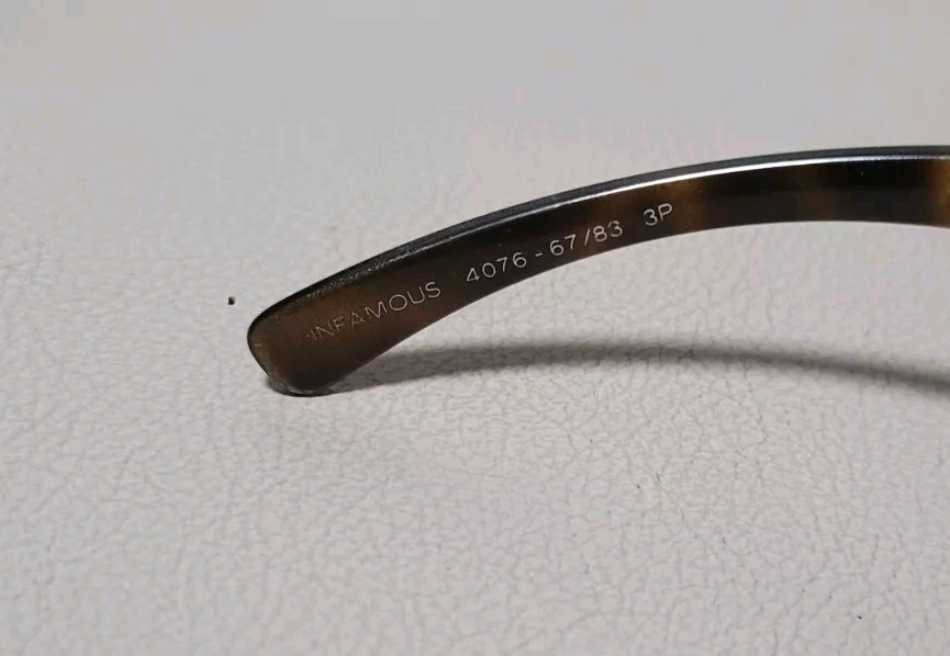 RARE! Vintage Arnette Infamous Tortoise Polarized Sunglasses RARE! Vintage Arnette Infamous Tortoise Polarized Sunglasses