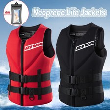 Neoprene Life Vest Adults Surf Kayak Motorboats Rescue Water Sports Life Jacket