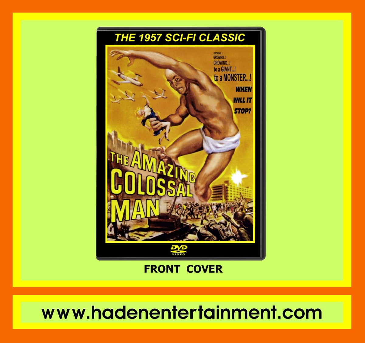 THE AMAZING COLOSSAL MAN / DVD | eBay