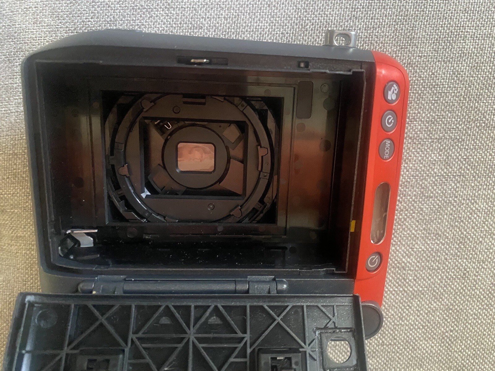 Fujifilm Instax mini 70 Instant Film Camera Red (For Parts Or Repair) eBay