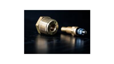 Intellitronix Temperature Sending Unit - Gold Tone S8013