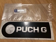 Puch G Mercedes Logo für Reserveradabdeckung Badge Firmenzeichen Schriftzug W463 Puch G Mercedes Logo für Reserveradabdeckung Badge Firmenzeichen Schriftzug W463
