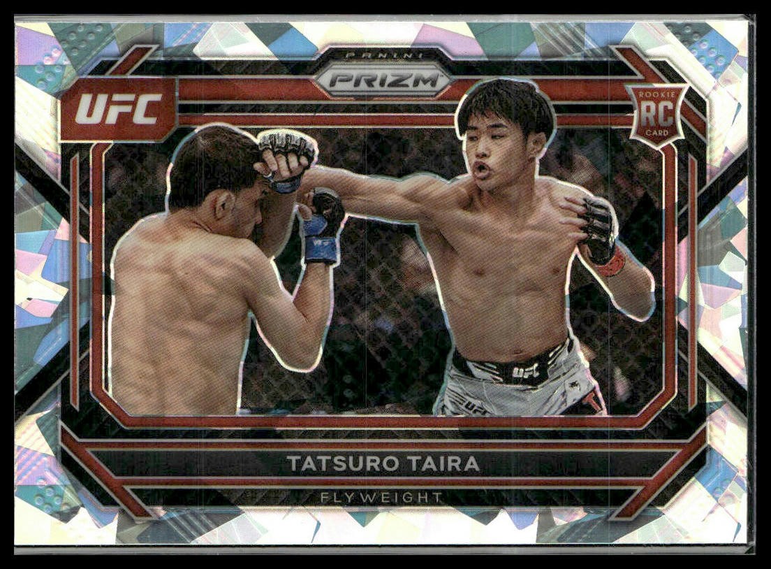 2023 Panini Prizm UFC #23 Tatsuro Taira Ice Prizm