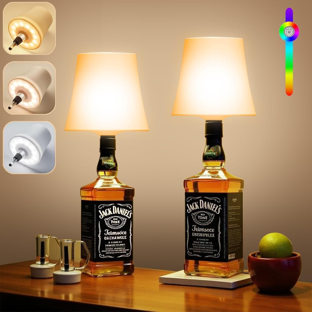 Set 2 Lampade LED per Bottiglia IP54 | Alta Efficienza e Controllo Touch
