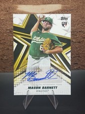 2026 Topps Series 1 - Baseball Stars Autographs Mason Barnett #BSA-MB (AU, RC)