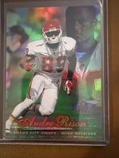 1998 Flair Showcase Football Row 2 (Style) - Andre Rison - Kansas City Chiefs