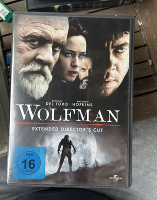 Universal Wolfman   Extended Director s Cut DVD   del Toro, Hopkins   FSK 16