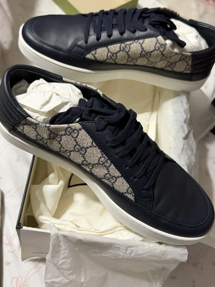 Gucci Canvas Blue Casual Shoes for Men for sale | eBay