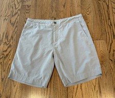 Faherty 9 All Day gray Shorts Mens Size 34 98