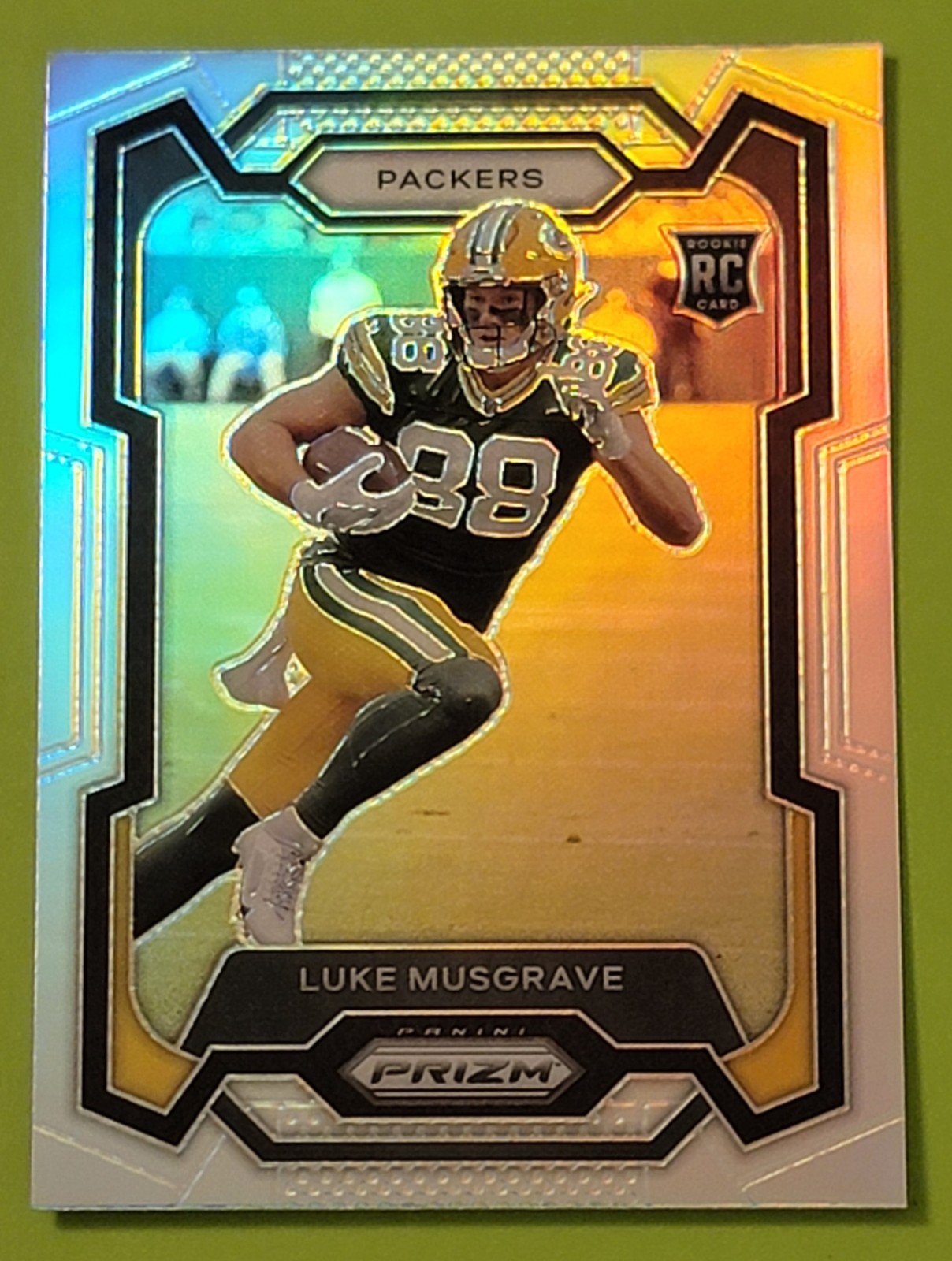 2023 Panini Prizm - Rookies Luke Musgrave #337 Silver Prizm (RC) - Packers