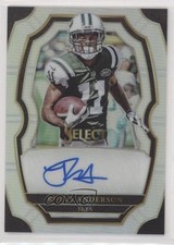2017 Panini Select Signatures Silver Prizm /199 Robby Anderson #SP-RA Auto fc1