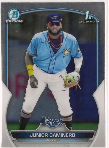 2023 Bowman Chrome Junior Caminero 1st Bowman #BCP-61