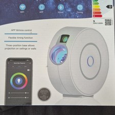 Wi Fi LED Sternenprojektor mehrfarbig, App & ...