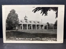 West Virgina Jackon's Mill State 4H Camp Mt. Vernon Dining Hall 1944 RPPC WWII
