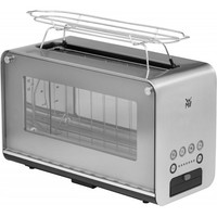 Wmf Lono Glas-Toaster Langschlitz-Toaster Cromargan Edlestahl BröTchenaufsatz