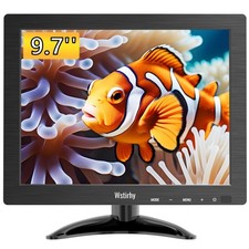 9.7 Inch Small Monitor 1024x768 Portable Monitor 4:3 Screen Display with HDMI...