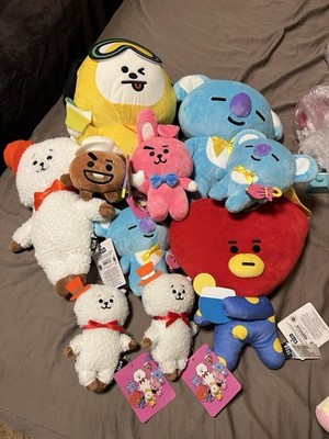 BT21 Plush Lot New With Tags NWT Collection Tata Chimmy RJ Koya Cooky Shooky BTS