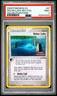 2006 POKEMON EX HOLON PHANTOMS #87 HOLON LAKE-REVERSE FOIL PSA 9