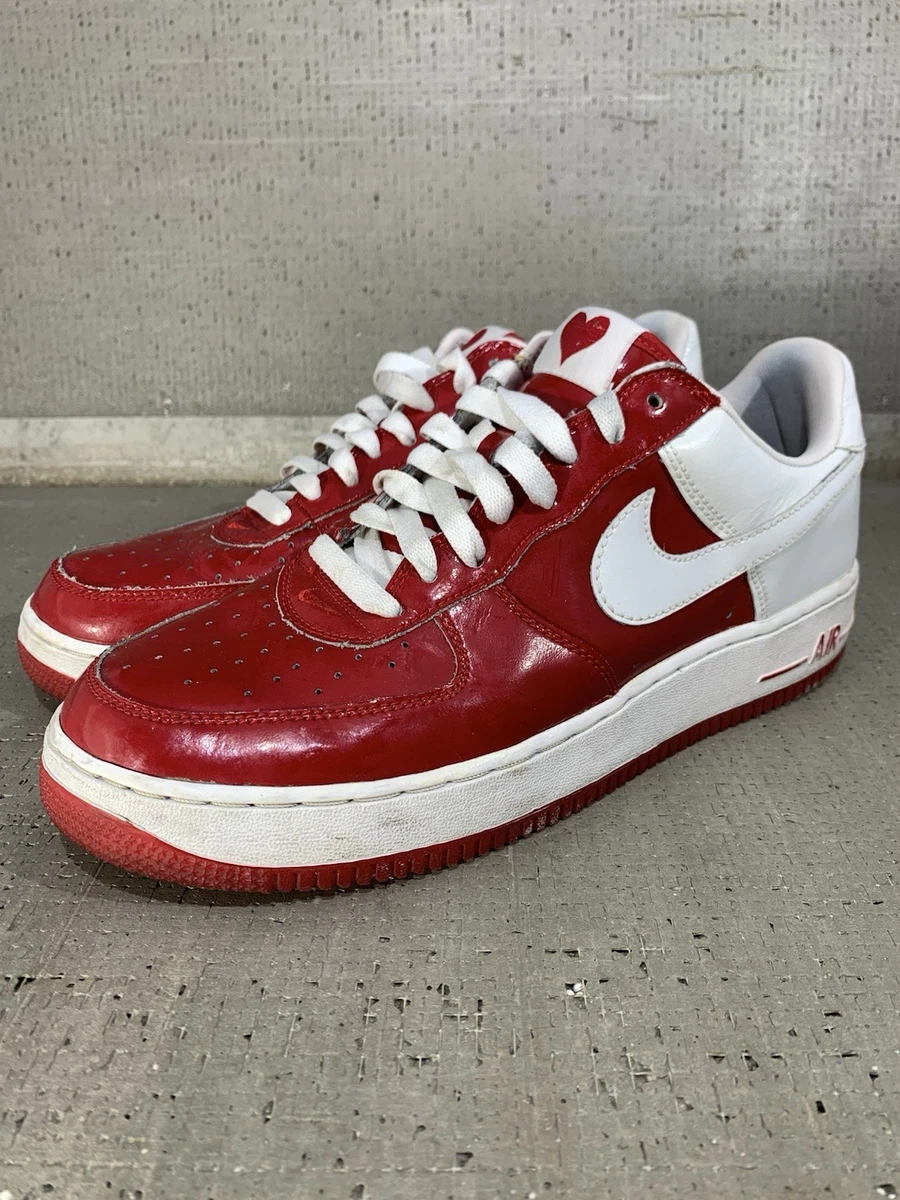 Nike Air Force 1 Premium Valentines Day 312945-111 Red White  display picture 2