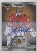 2023-24 Upper Deck Engrained Rookies Auto Jaxson Stauber #155 Auto f9s